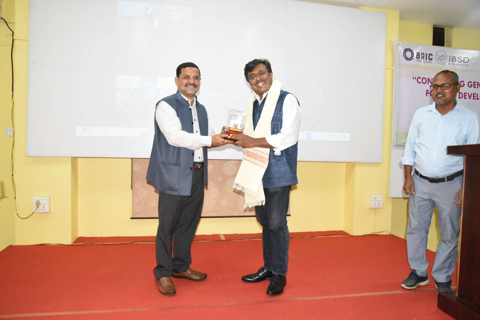 bric-ibsd-has-conducted-a-program-on-connecting-genomics-and-transcriptomics-for-the-development-of-bioresources-in-association-with-nibmg-kalyani-