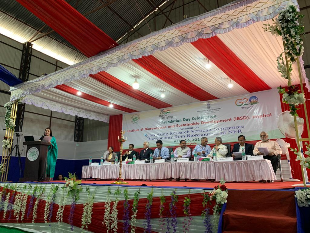 ibsd-organised-22nd-foundation-day-celebration-and-seminar-on-synergizing-research-verticals-to-promote-bioeconomy-from-bioreseouses-of-ner-on-26th-april-2023-at-imphal-