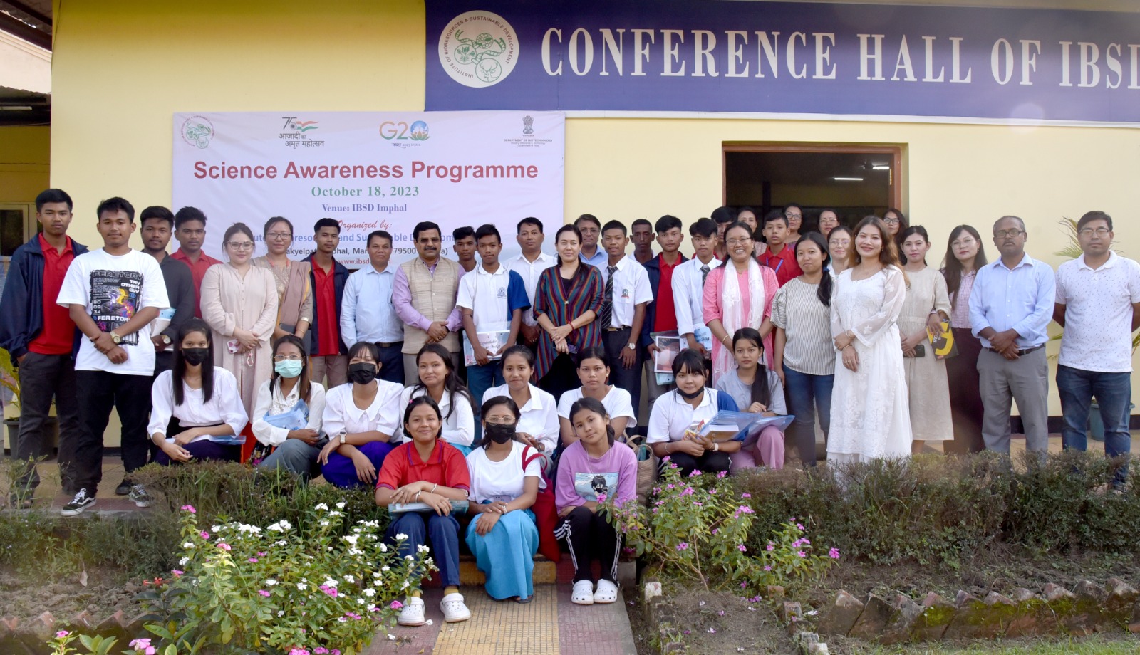 ibsd-organised-scientific-awareness-program-and-interactions-of-the-scientists-and-research-scholars-with-the-students-of-the-relief-camps-of-manipur-on-18th-october-2023-