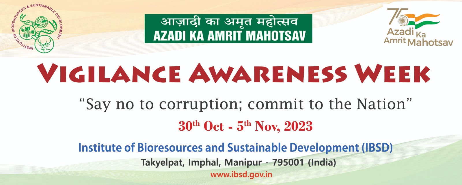 ibsd-observed-vigilance-awareness-week-on-30th-october-2023-at-ibsd-imphal-on-the-theme-say-no-to-corruption-commit-to-the-nation-