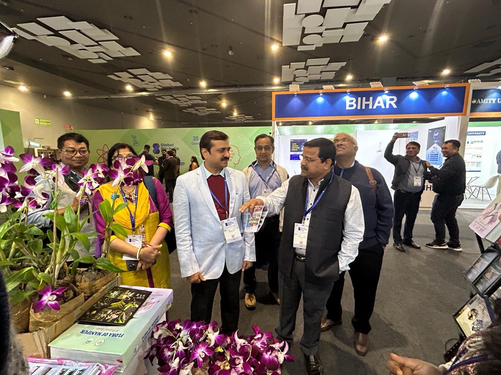 ibsd-participated-in-global-bio-india-2023-and-highlighted-various-research-activities-and-outreach-programs-for-the-development-of-bioeconomy-from-bioresources-of-northeast-on-4th-dec-2023-