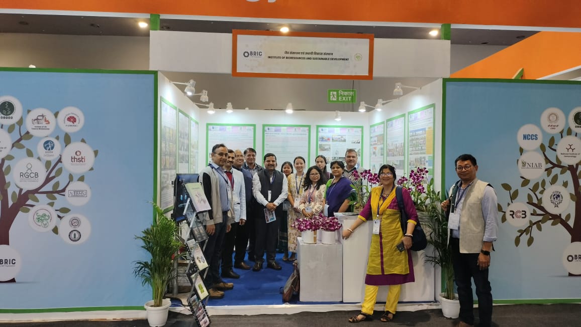 ibsd-participated-in-global-bio-india-2023-and-highlighted-various-research-activities-and-outreach-programs-for-the-development-of-bioeconomy-from-bioresources-of-northeast-on-4th-dec-2023-