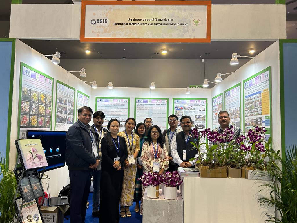 ibsd-participated-in-global-bio-india-2023-and-highlighted-various-research-activities-and-outreach-programs-for-the-development-of-bioeconomy-from-bioresources-of-northeast-on-4th-dec-2023-