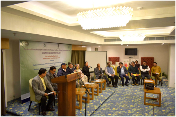 ibsd-and-nipgr-organised-program-on-national-certification-system-for-tissue-culture-raised-plants-an-initiative-for-promoting-bioeconomy-from-bioresources-through-agribusiness-in-sikkim-on-29th-dec-2023-