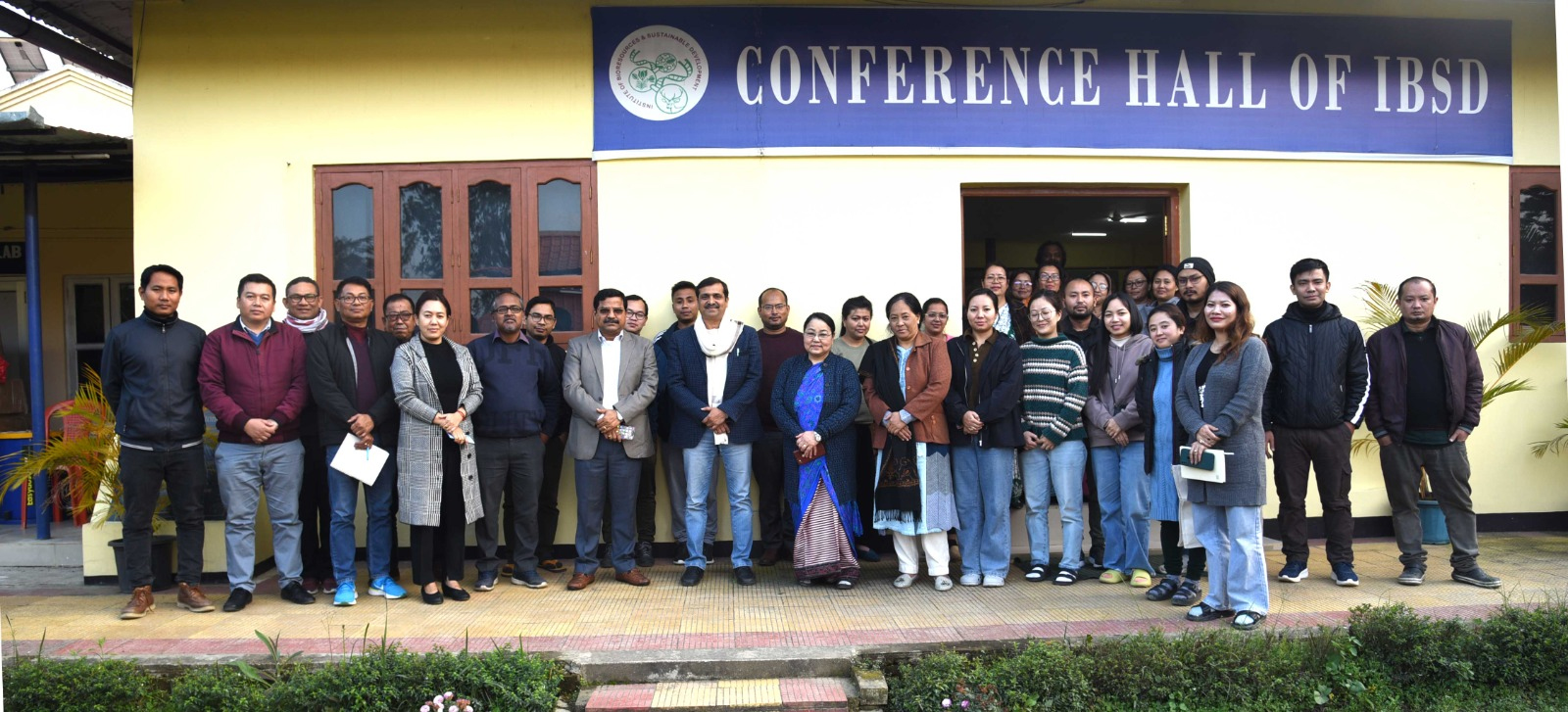 DBT IBSD and ILS discussed on the joint collaborative research on developing bioresources for societal application at IBSD Imphal on 24th January 2024