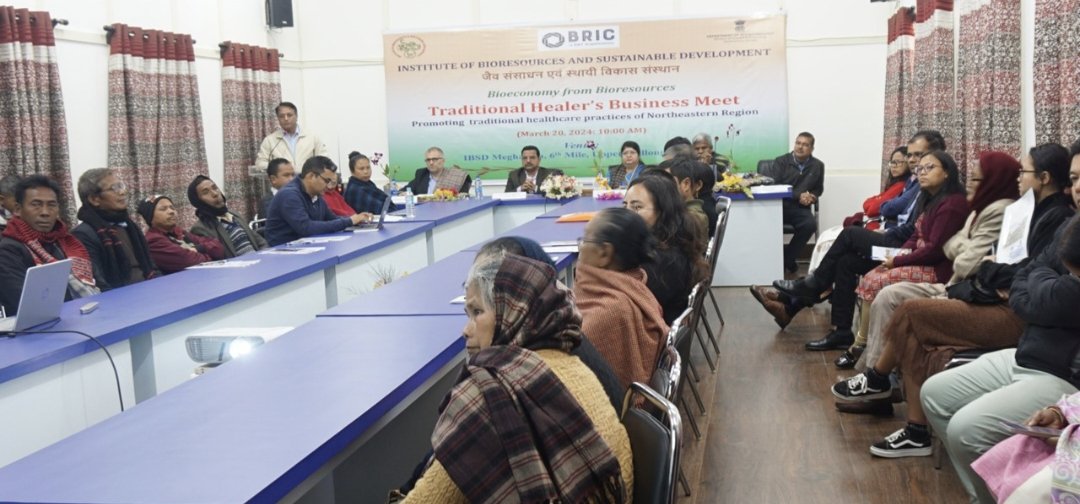 traditional-healers-business-meet-organized-by-ibsd-shillong-for-interaction-with-industry-traditional-healers-scientists-and-other-stakeholders-