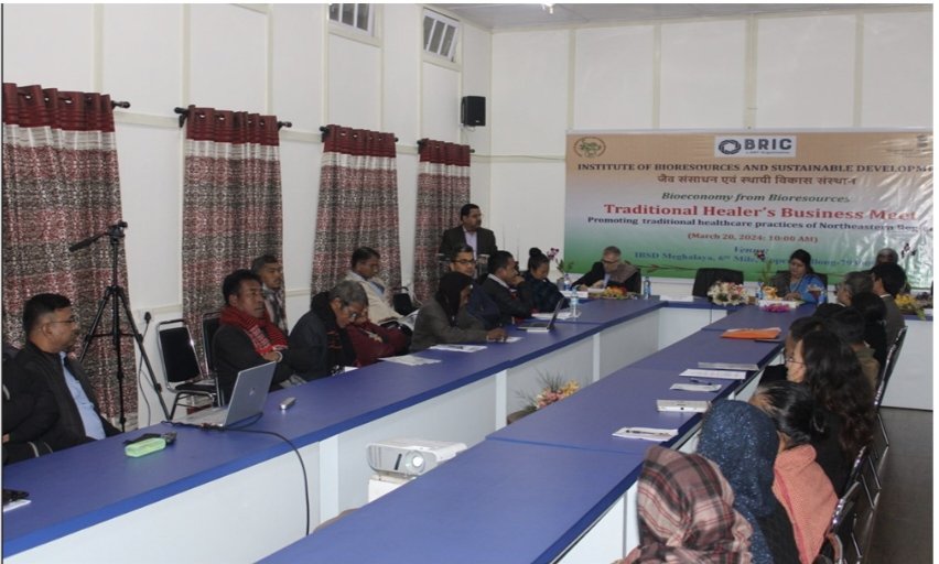 traditional-healers-business-meet-organized-by-ibsd-shillong-for-interaction-with-industry-traditional-healers-scientists-and-other-stakeholders-