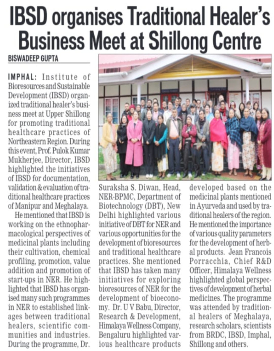 traditional-healers-business-meet-organized-by-ibsd-shillong-for-interaction-with-industry-traditional-healers-scientists-and-other-stakeholders-