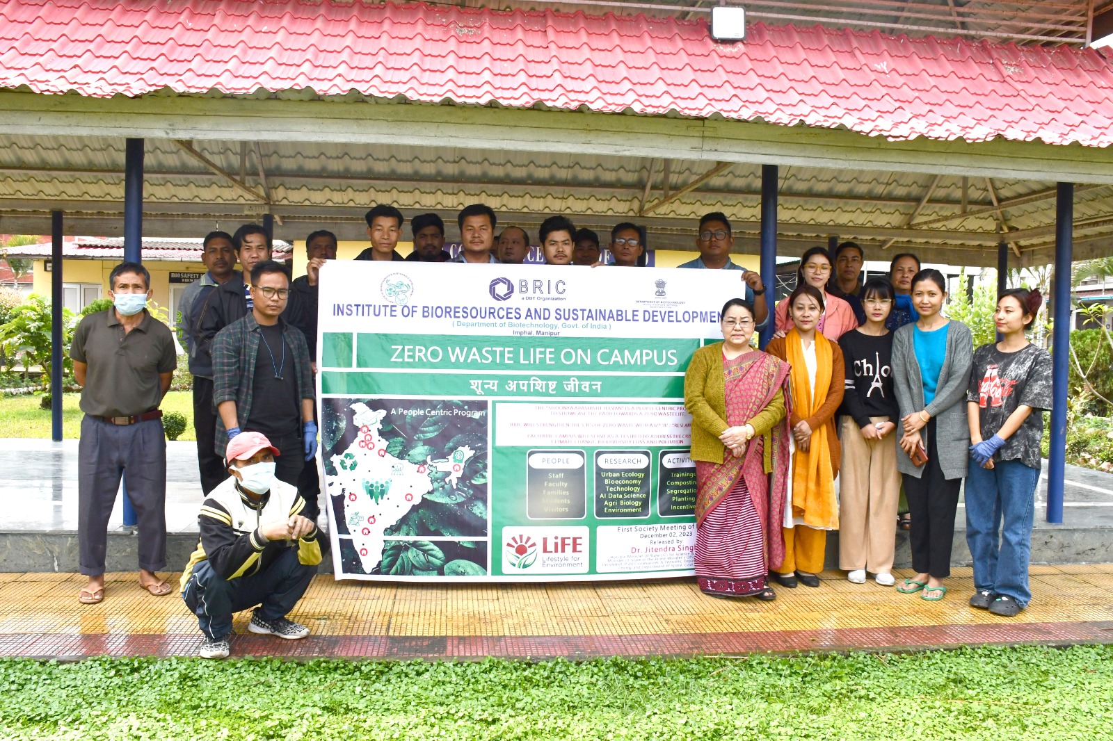 cleaning-drive-as-zero-waste-initiative-by-bric-ibsd-at-imphal-and-shilong-center-