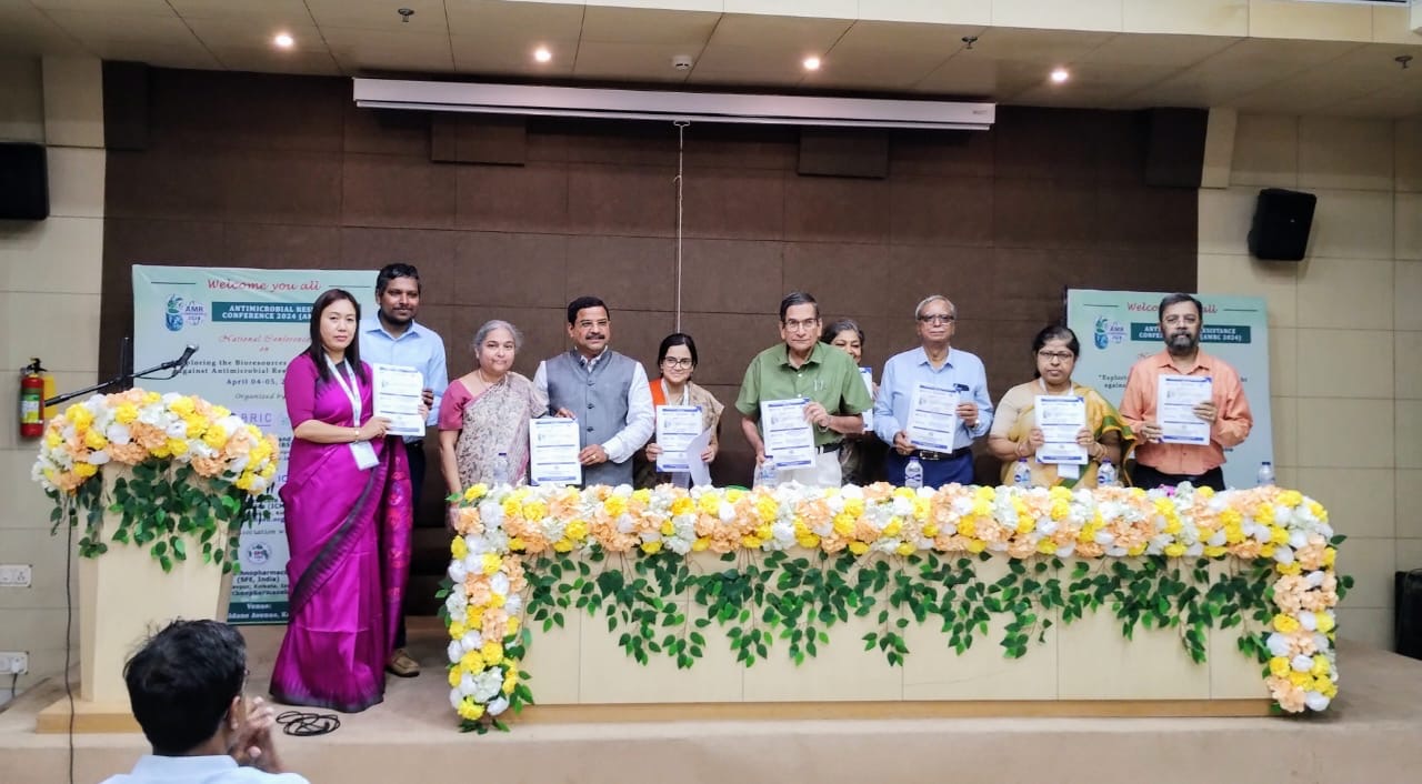 Antimicrobial Resistance Conference AMRC 2024 was organised at Science City Kolkata an effort to fight AMR using bioresources 