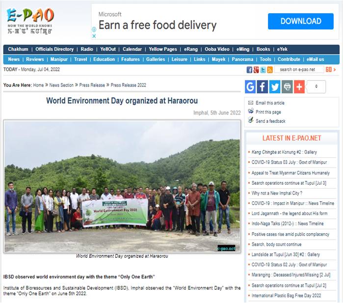 ibsd-imphal-observed-the-world-environment-day-with-the-theme-only-one-earth-on-june-5-2022-prof-pulok-k-mukherjee-director-ibsd-planted-around-150-fruit-bearing-plants-in-the-bioresources-park-of-ibsd-at-haraorou-