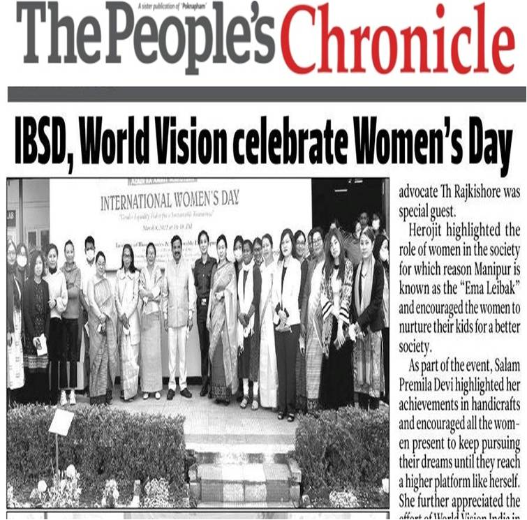 ibsd-celebrated-international-womens-day-2022-under-the-theme-gender-equality-today-for-a-sustainable-tomorrow-on-8th-march-2022-in-hybrid-mode-