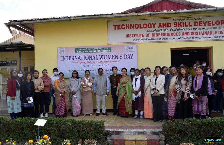 IBSD celebrated International Womens Day 2022 under the theme Gender equality today for a sustainable tomorrow on 8th March, 2022 in hybrid mode 