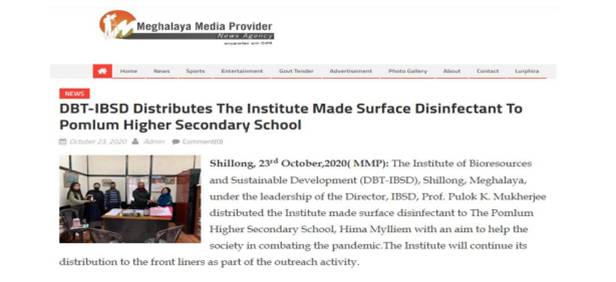 ibsd-meghalaya-distributed-of-institute-made-sanitizer-and-disinfectant-to-the-educational-institutions-on-october-23-2021-