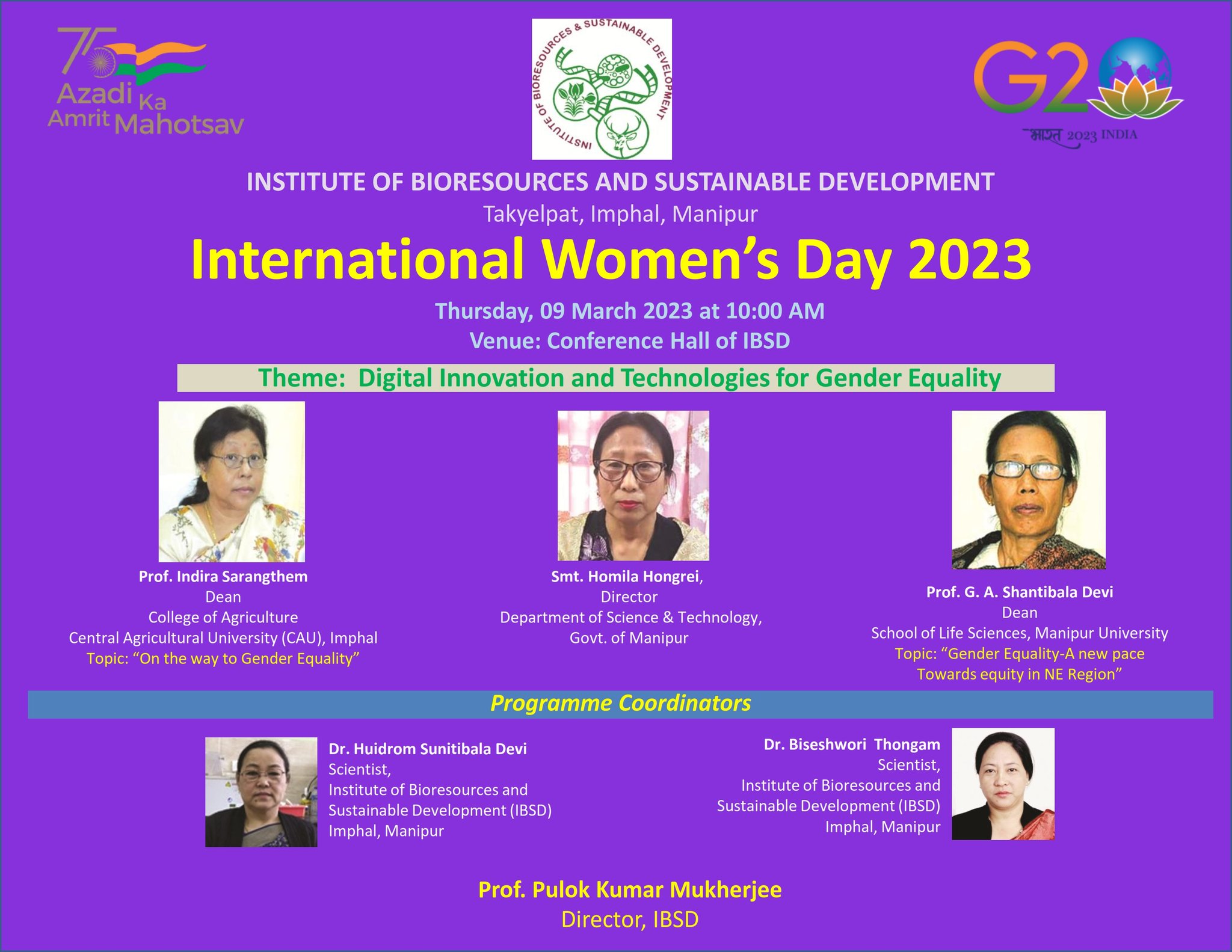 IBSD Has Celebrated The International Woman's Day At IBSD, Imphal (9th March 2023)