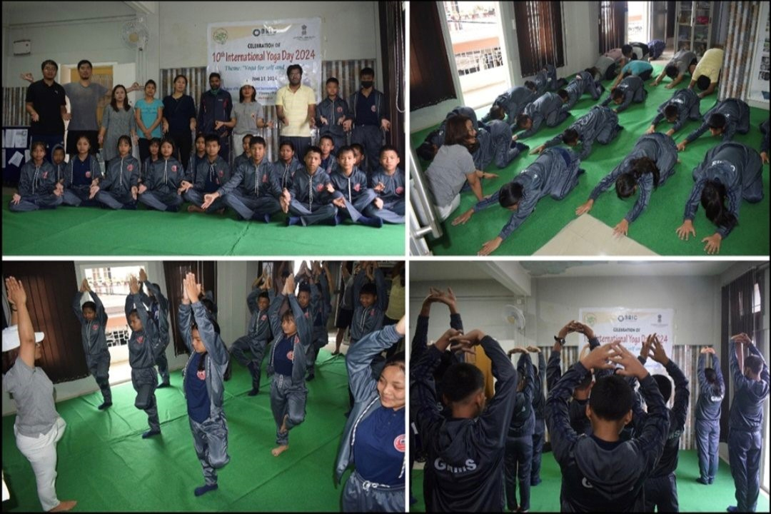 bric-ibsd-under-dbt-govt-of-india-observed-the-international-yoga-day-2024-at-imphal-manipur-and-its-centres-in-ner-including-meghalaya-mizoram-and-sikkim-