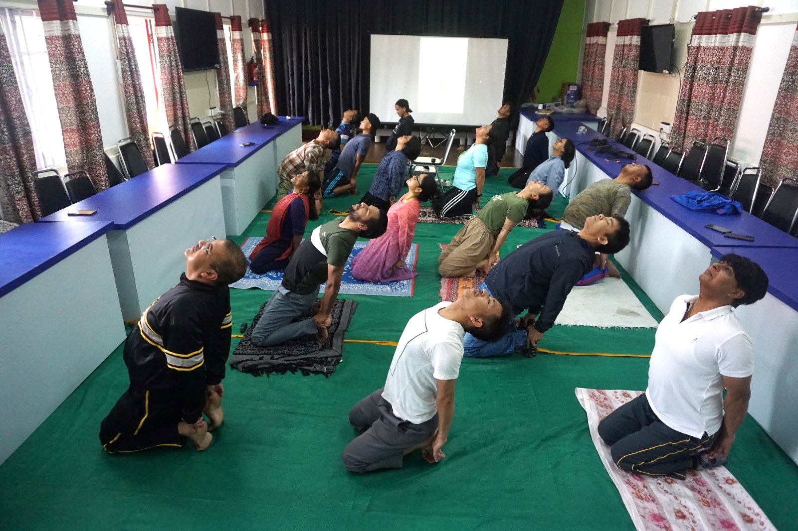 bric-ibsd-under-dbt-govt-of-india-observed-the-international-yoga-day-2024-at-imphal-manipur-and-its-centres-in-ner-including-meghalaya-mizoram-and-sikkim-