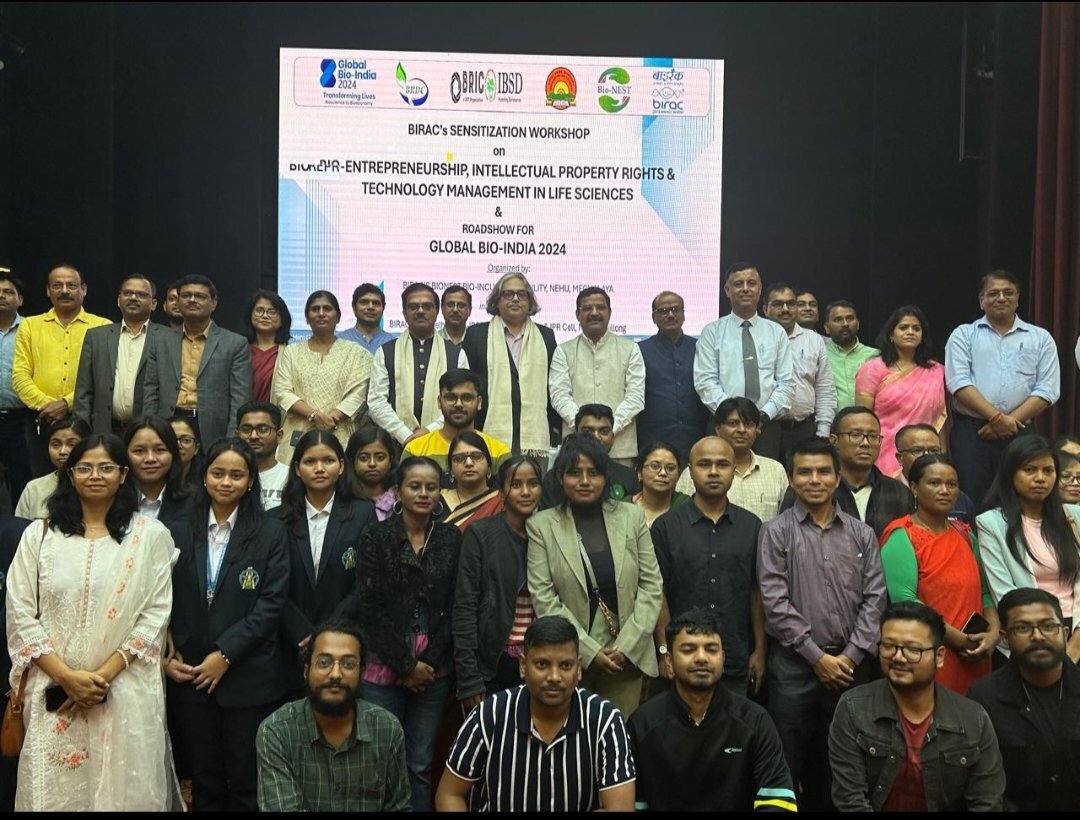 bric-institute-of-bioresources-and-sustainable-development-participated-global-bio-india-2024-roadshow-and-program-on-bioentrepreneurship-ipr-and-technology-management-nehu-shillong-under-bionest-incubator-program-