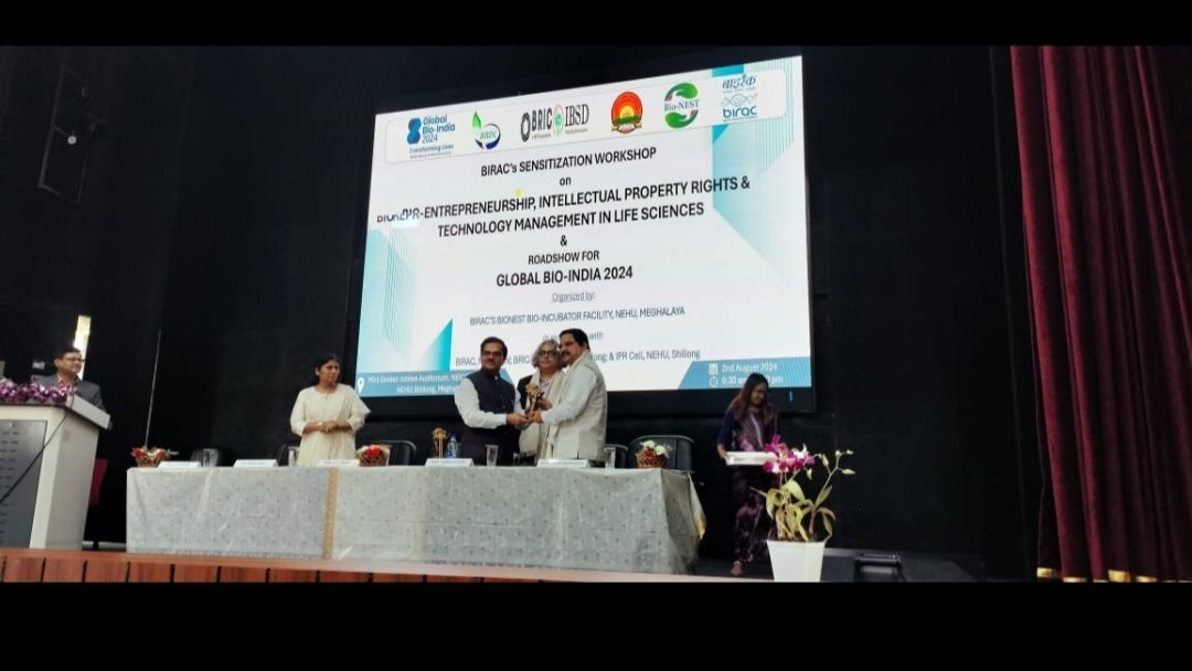 bric-institute-of-bioresources-and-sustainable-development-participated-global-bio-india-2024-roadshow-and-program-on-bioentrepreneurship-ipr-and-technology-management-nehu-shillong-under-bionest-incubator-program-