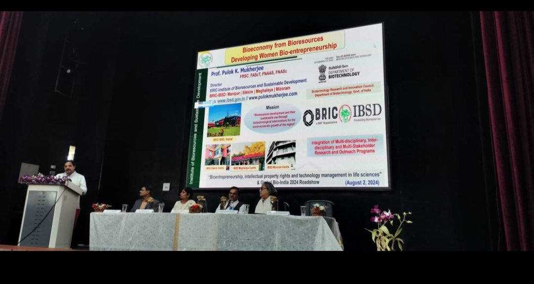 bric-institute-of-bioresources-and-sustainable-development-participated-global-bio-india-2024-roadshow-and-program-on-bioentrepreneurship-ipr-and-technology-management-nehu-shillong-under-bionest-incubator-program-