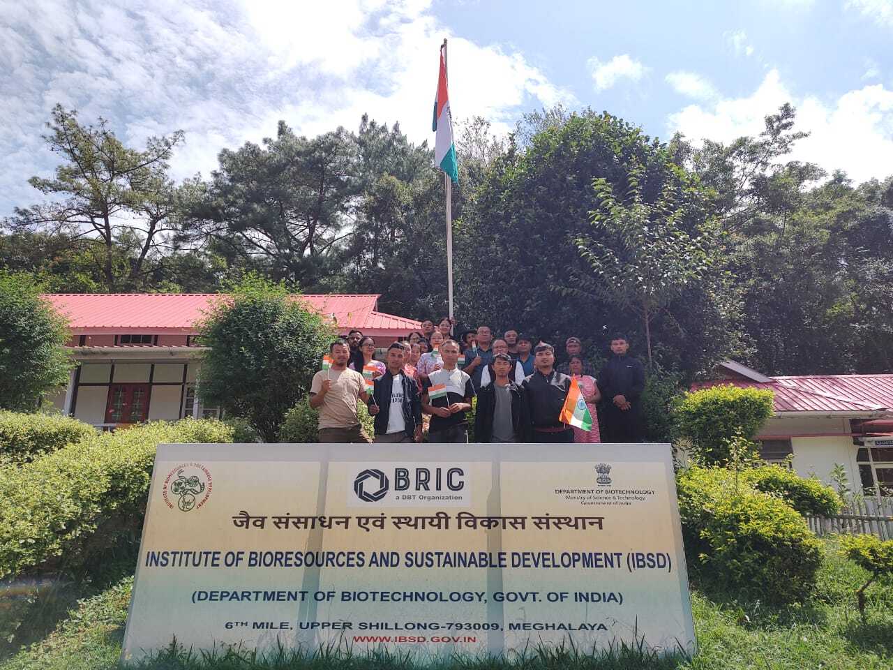 bric-institute-of-bioresources-and-sustainable-development-celebrated-78th-independence-day-of-india-at-imphal-manipur-and-other-centres-